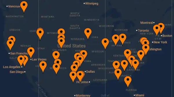 Air Force Civilian Service features a geographic job search